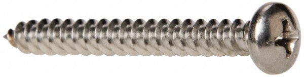 Value Collection R58005034 Sheet Metal Screw: #8, Pan Head, Phillips Image