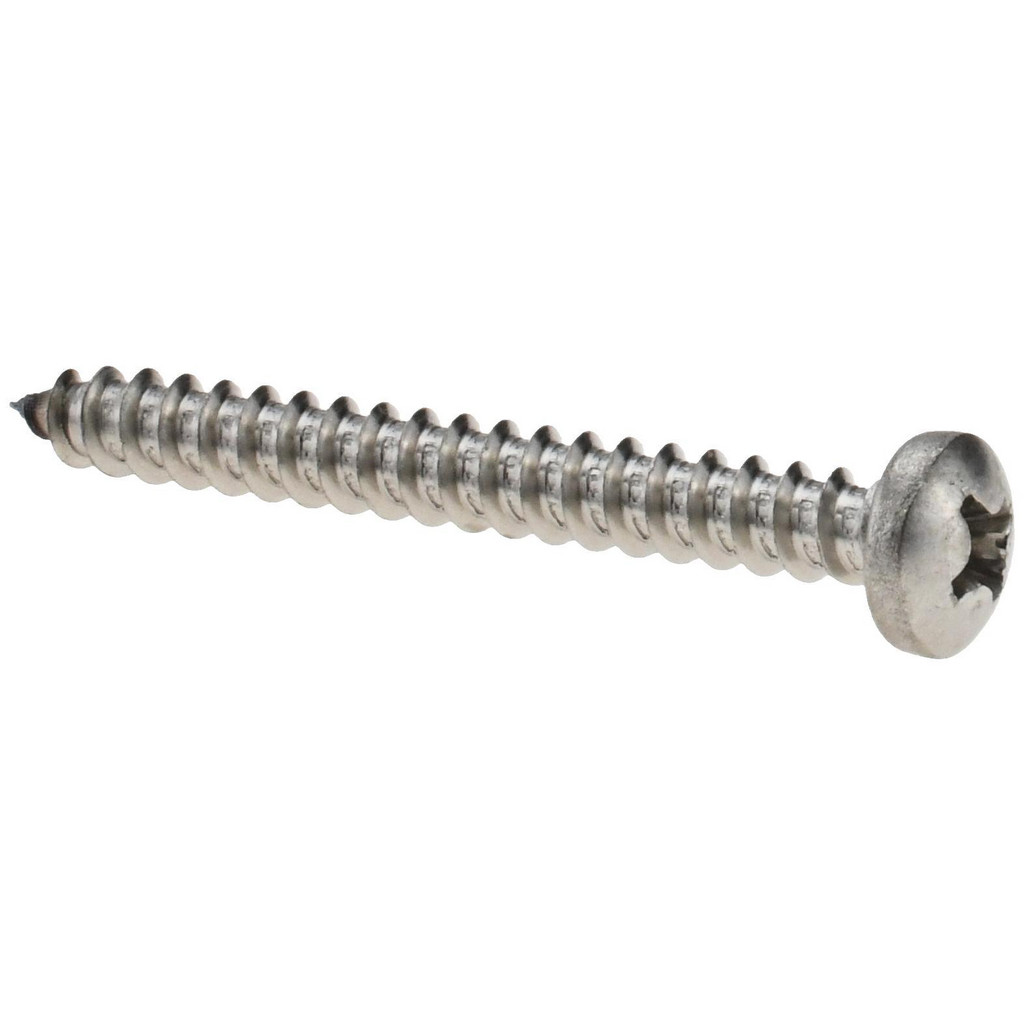 Value Collection R58005034 Sheet Metal Screw: #8, Pan Head, Phillips Image