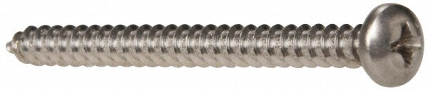 Value Collection R58005036 Sheet Metal Screw: #8, Pan Head, Phillips Image