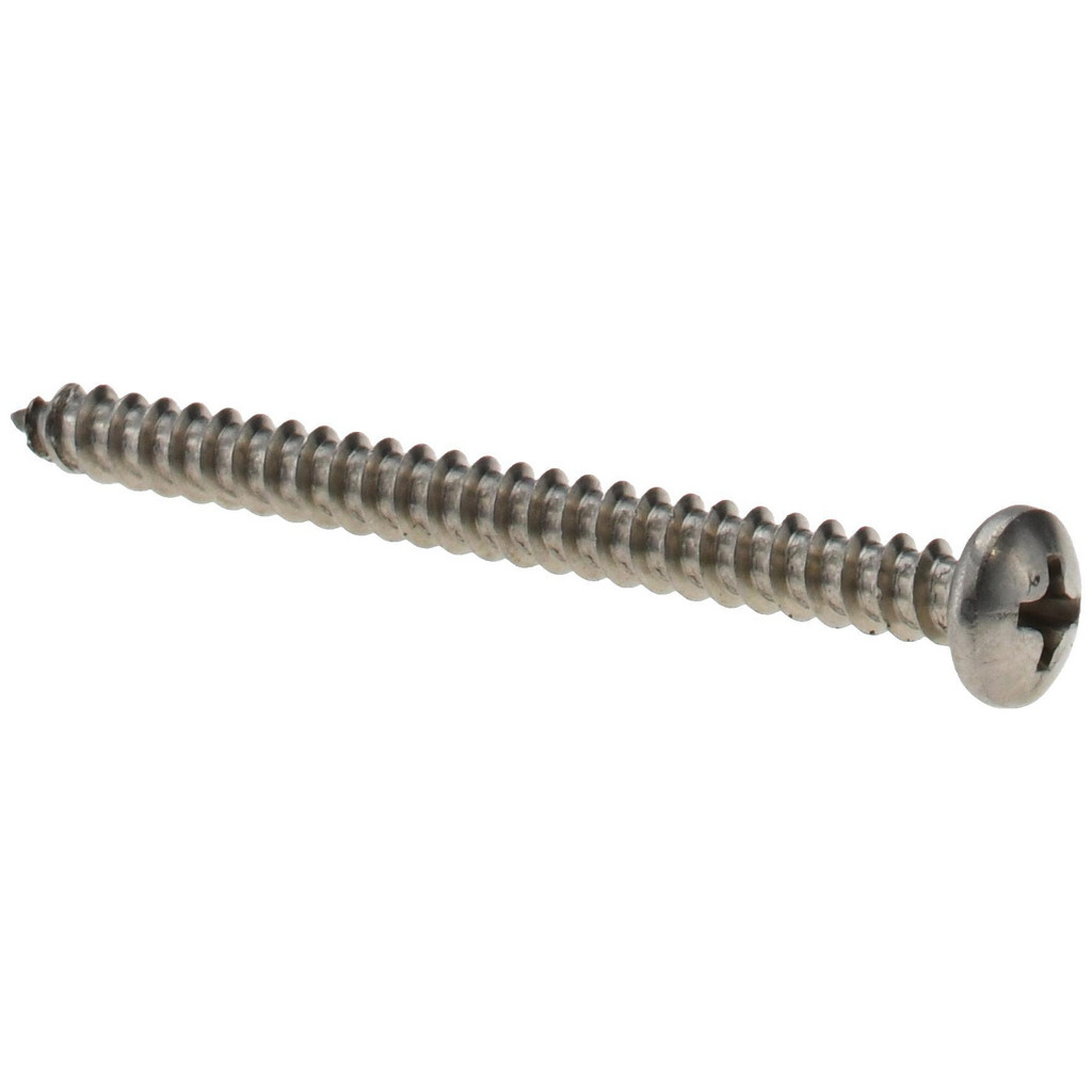 Value Collection R58005036 Sheet Metal Screw: #8, Pan Head, Phillips Image