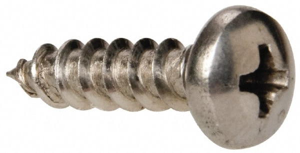 Value Collection R58005040 Sheet Metal Screw: #10, Pan Head, Phillips Image