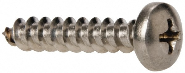 Value Collection R58005042 Sheet Metal Screw: #10, Pan Head, Phillips Image