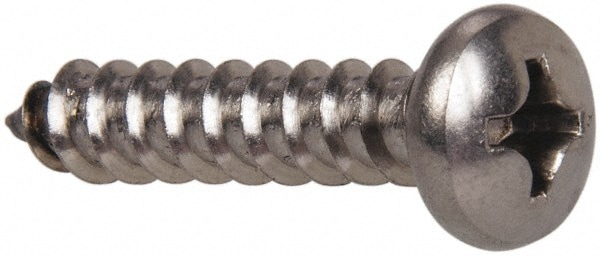 Value Collection R58005044 Sheet Metal Screw: #10, Pan Head, Phillips Image