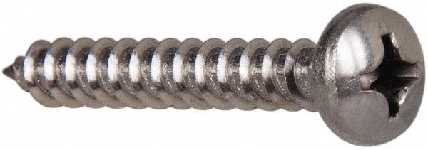 Value Collection R58005058 Sheet Metal Screw: #12, Pan Head, Phillips Image