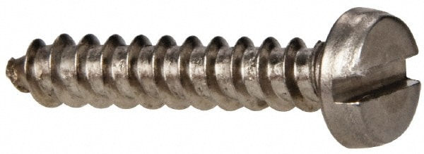 Value Collection R58005084 Sheet Metal Screw: #6, Pan Head, Slotted Image