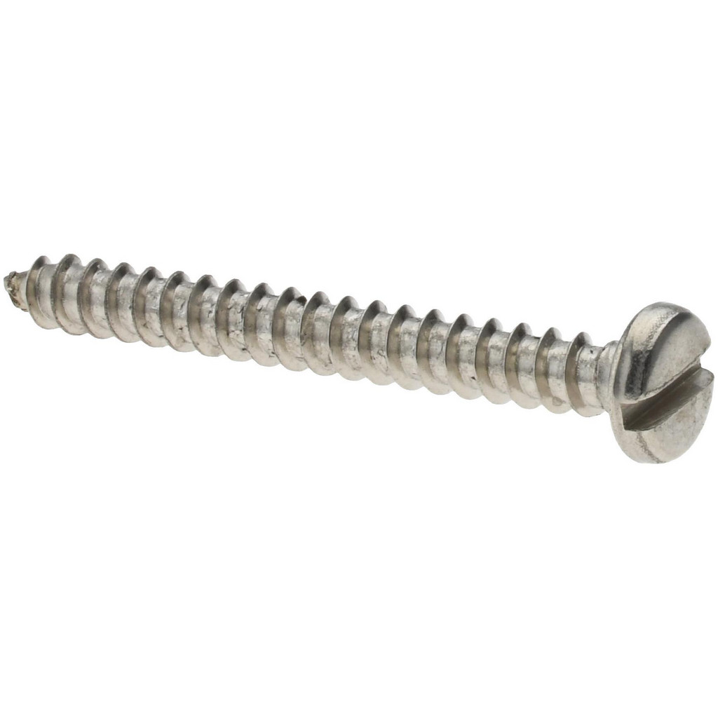 Value Collection R58005088 Sheet Metal Screw: #6, Pan Head, Slotted Image