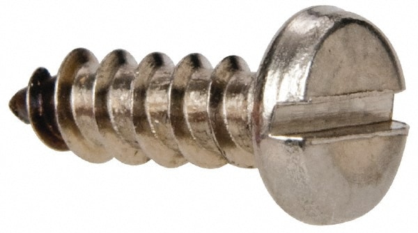 Value Collection R58005094 Sheet Metal Screw: #8, Pan Head, Slotted Image