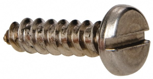 Value Collection R58005096 Sheet Metal Screw: #8, Pan Head, Slotted Image