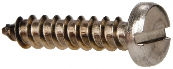 Value Collection R58005098 Sheet Metal Screw: #8, Pan Head, Slotted Image