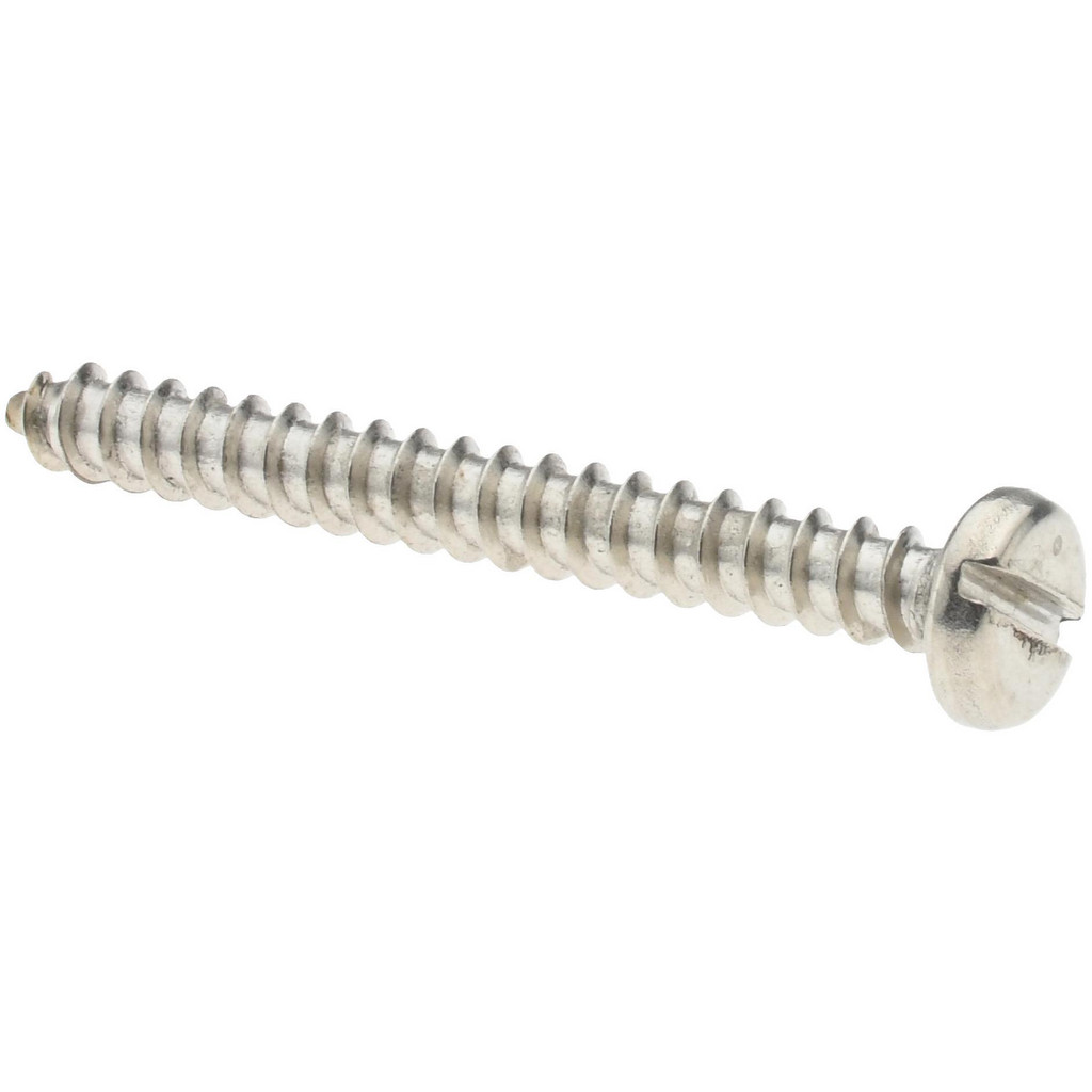 Value Collection R58005104 Sheet Metal Screw: #8, Pan Head, Slotted Image