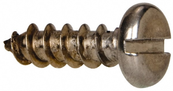 Value Collection R58005108 Sheet Metal Screw: #10, Pan Head, Slotted Image