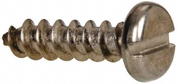 Value Collection R58005110 Sheet Metal Screw: #10, Pan Head, Slotted Image