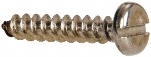 Value Collection R58005112 Sheet Metal Screw: #10, Pan Head, Slotted Image