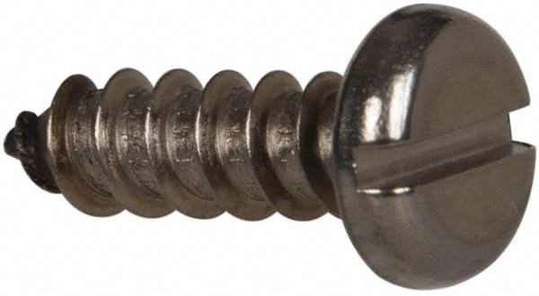 Value Collection R58005122 Sheet Metal Screw: #12, Pan Head, Slotted Image