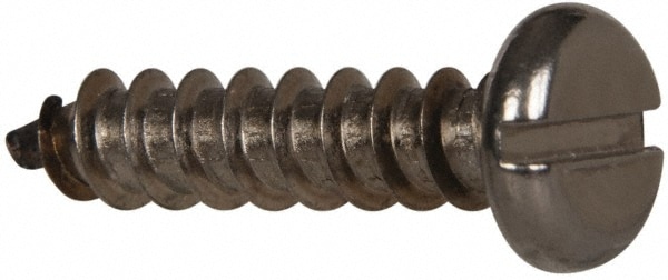 Value Collection R58005124 Sheet Metal Screw: #12, Pan Head, Slotted Image