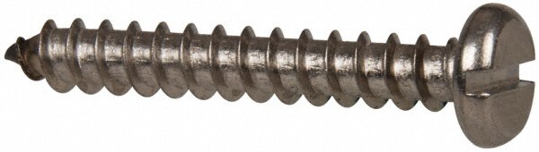 Value Collection R58005128 Sheet Metal Screw: #12, Pan Head, Slotted Image