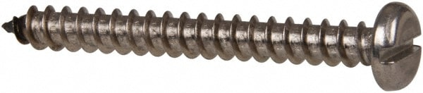 Value Collection R58005130 Sheet Metal Screw: #12, Pan Head, Slotted Image