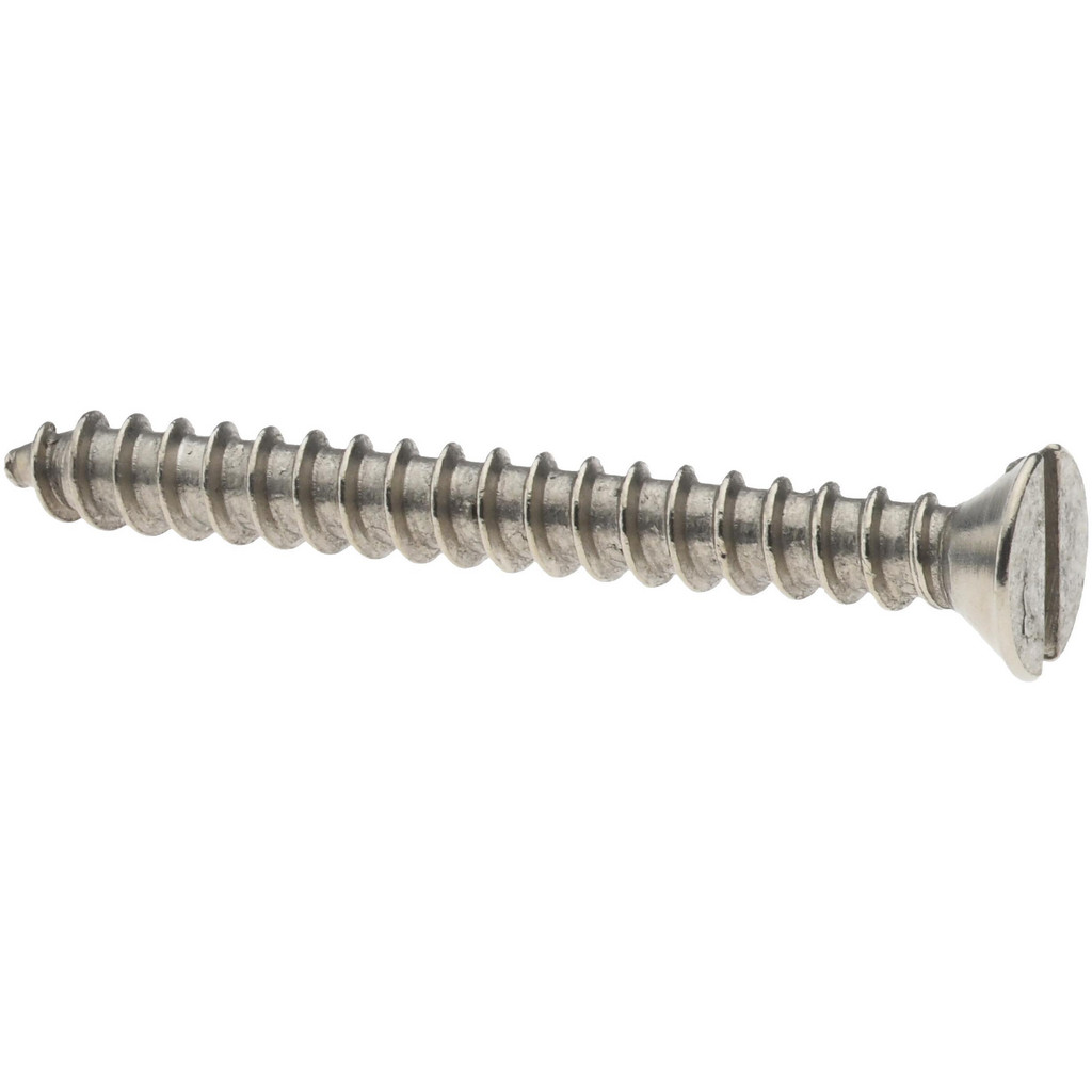 Value Collection R58005158 Sheet Metal Screw: #6, Flat Head, Slotted Image