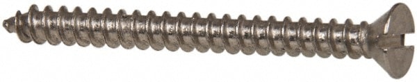 Value Collection R58005160 Sheet Metal Screw: #6, Flat Head, Slotted Image