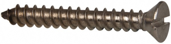 Value Collection R58005172 Sheet Metal Screw: #8, Flat Head, Slotted Image