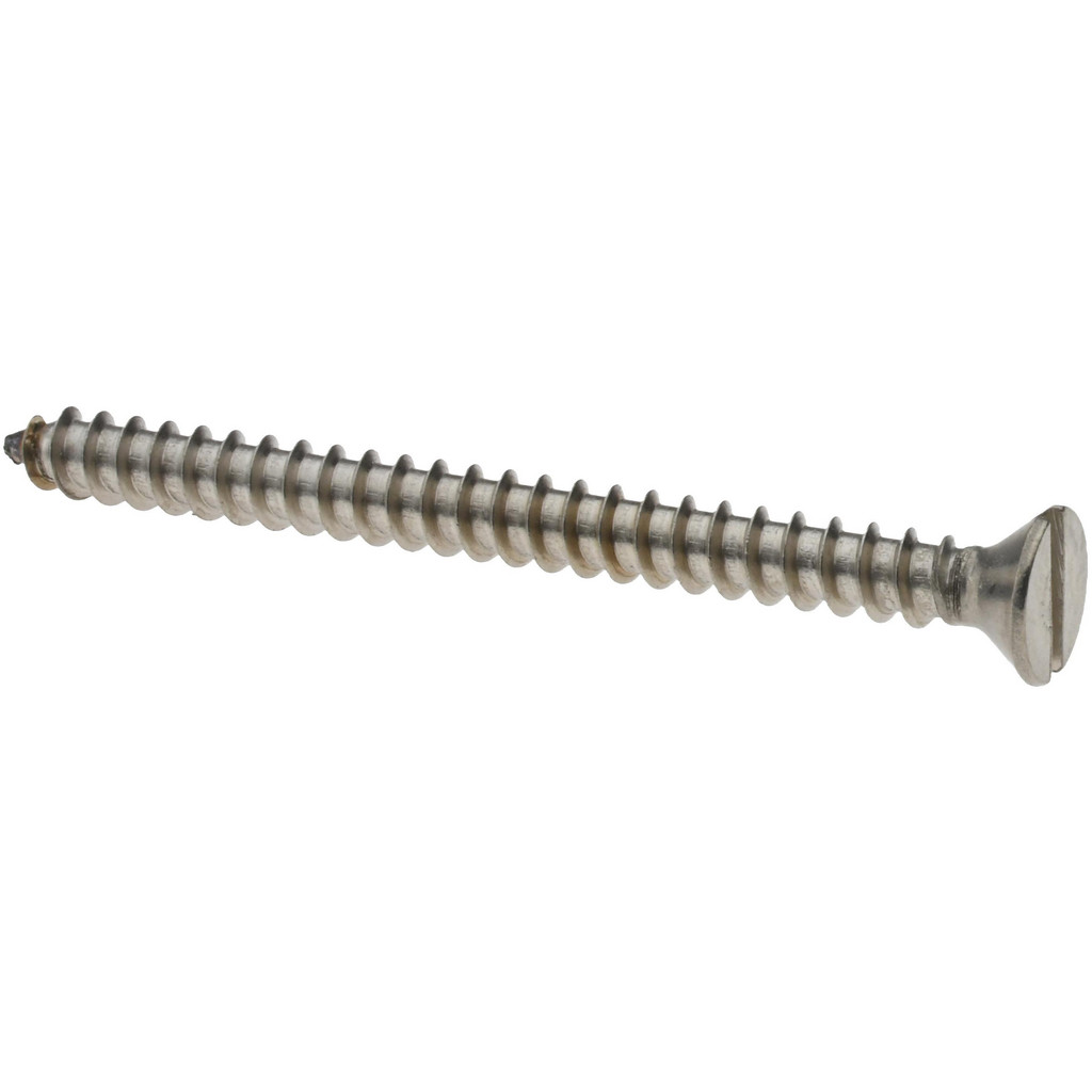 Value Collection R58005176 Sheet Metal Screw: #8, Flat Head, Slotted Image