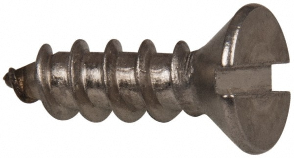 Value Collection R58005178 Sheet Metal Screw: #10, Flat Head, Slotted Image