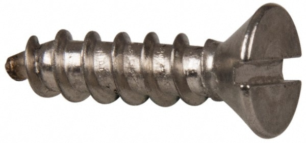 Value Collection R58005180 Sheet Metal Screw: #10, Flat Head, Slotted Image