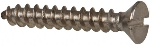 Value Collection R58005184 Sheet Metal Screw: #10, Flat Head, Slotted Image