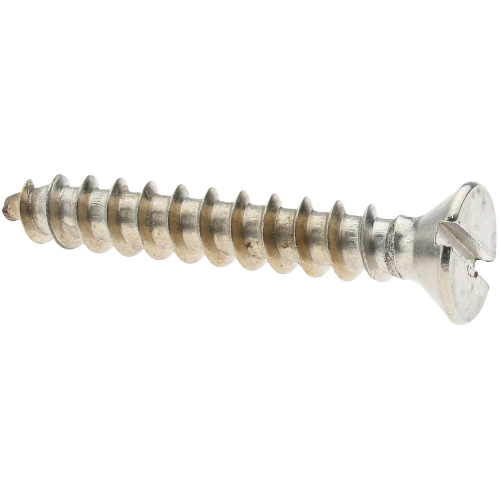 Value Collection R58005184 Sheet Metal Screw: #10, Flat Head, Slotted Image