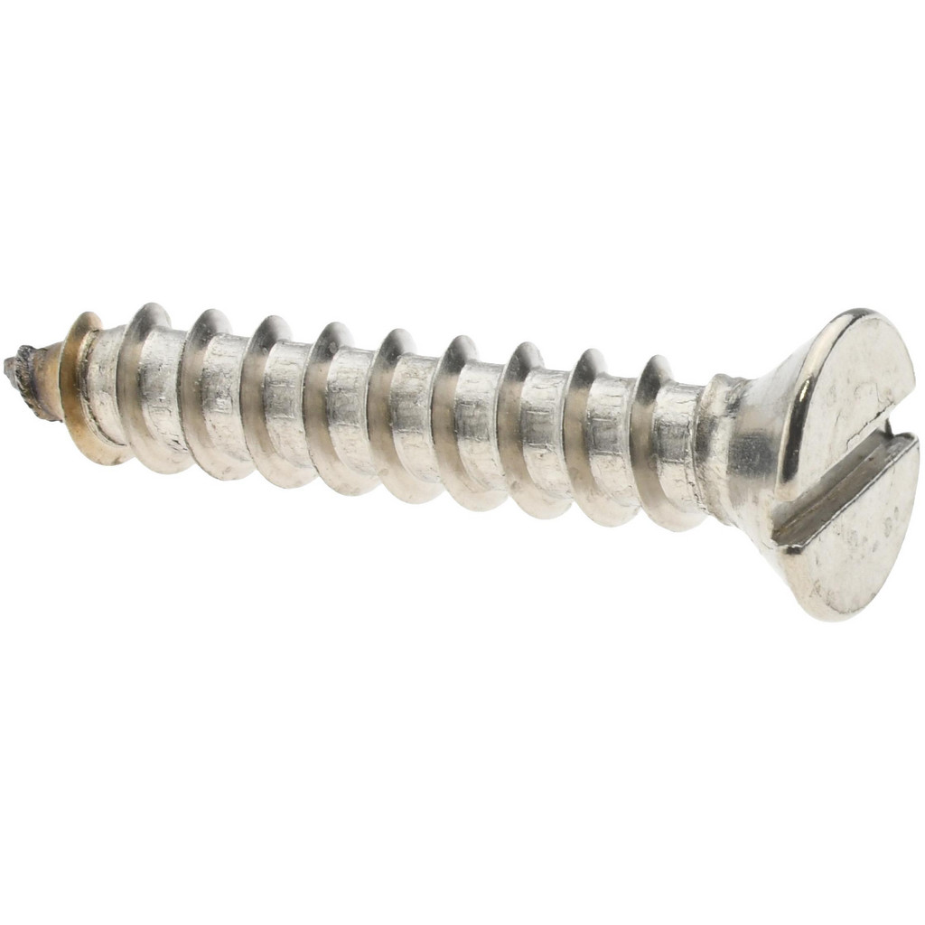 Value Collection R58005196 Sheet Metal Screw: #12, Flat Head, Slotted Image