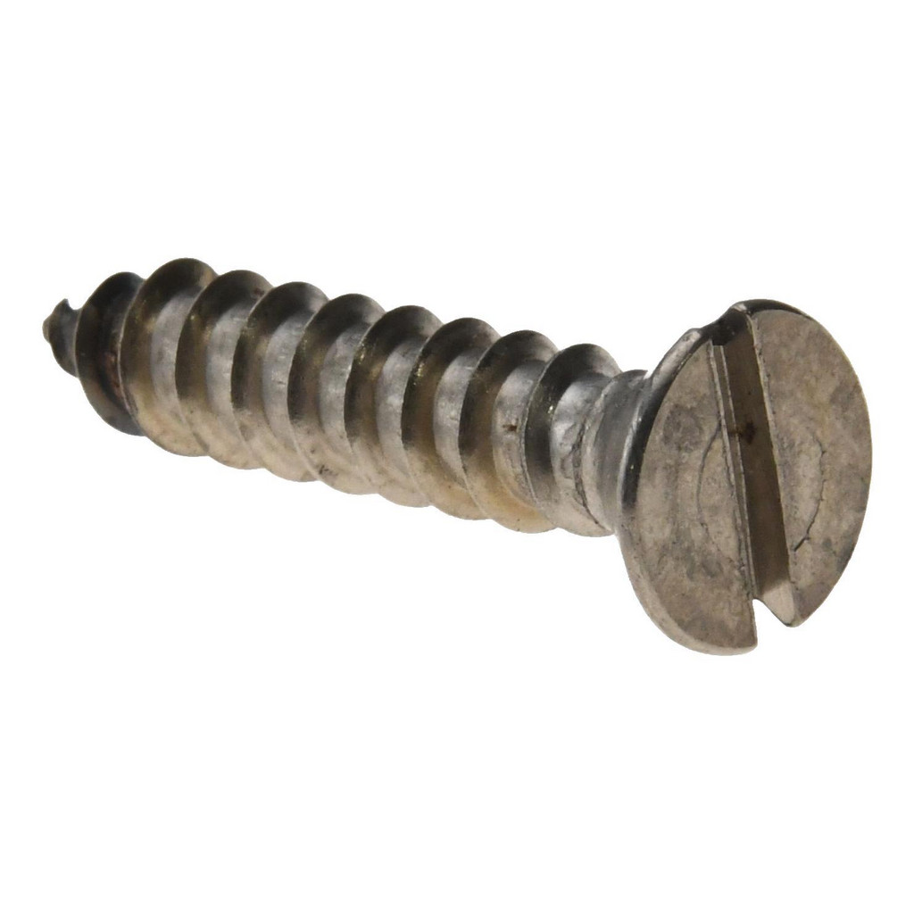 Value Collection R58005200 Sheet Metal Screw: #12, Flat Head, Slotted Image