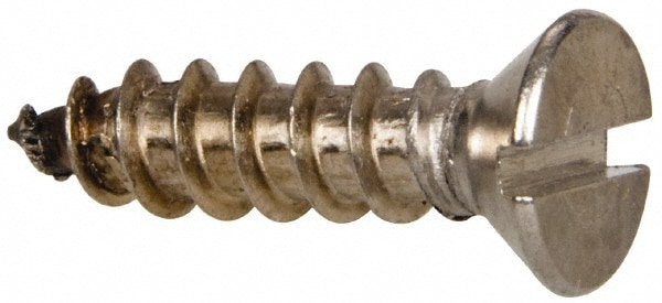 Value Collection R58005204 Sheet Metal Screw: #14, Flat Head, Slotted Image