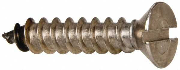 Value Collection R58005206 Sheet Metal Screw: #14, Flat Head, Slotted Image