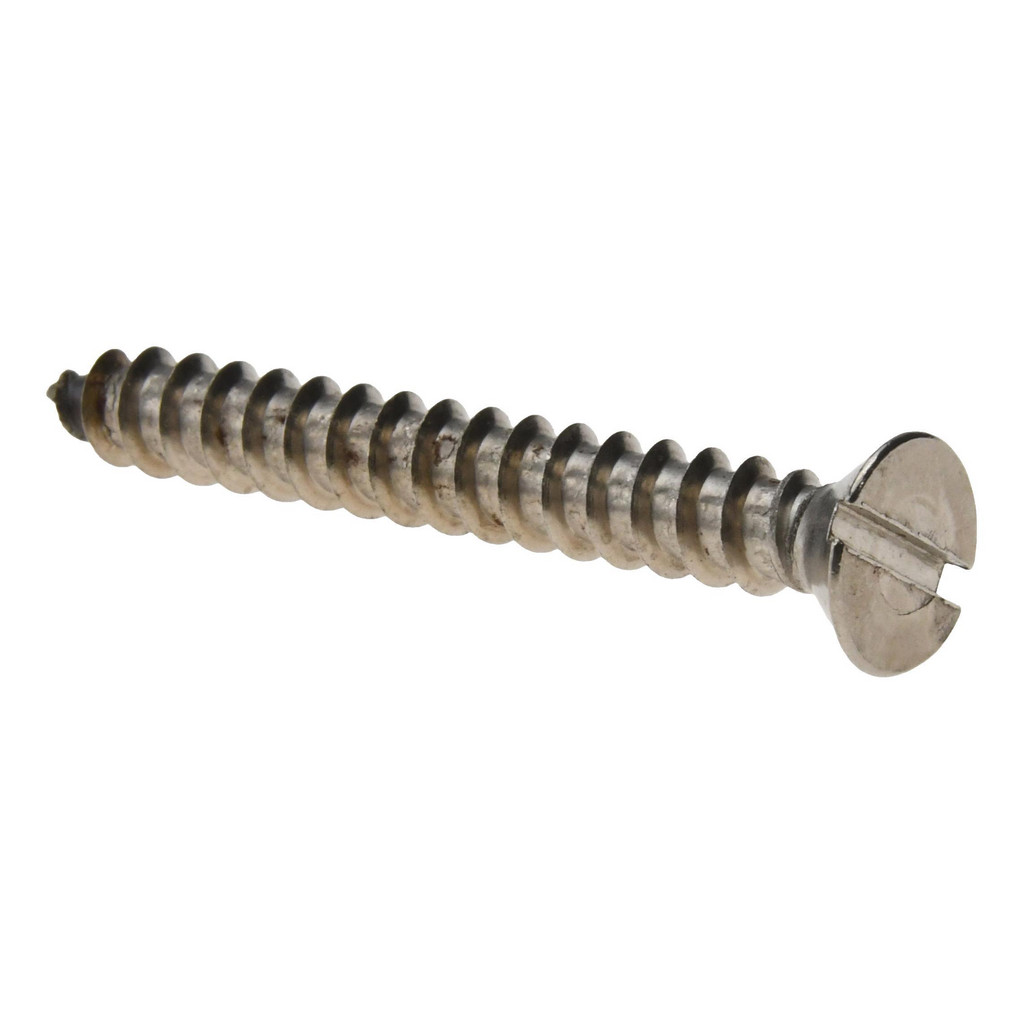 Value Collection R58005206 Sheet Metal Screw: #14, Flat Head, Slotted Image