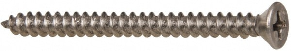 Value Collection R58005246 Sheet Metal Screw: #8, Flat Head, Phillips Image