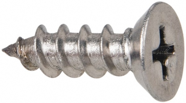 Value Collection R58005248 Sheet Metal Screw: #10, Flat Head, Phillips Image