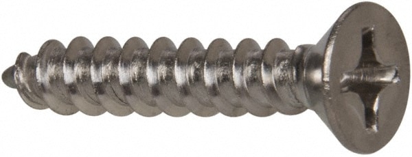 Value Collection R58005266 Sheet Metal Screw: #12, Flat Head, Phillips Image