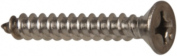 Value Collection R58005268 Sheet Metal Screw: #12, Flat Head, Phillips Image