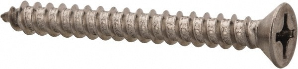 Value Collection R58005270 Sheet Metal Screw: #12, Flat Head, Phillips Image