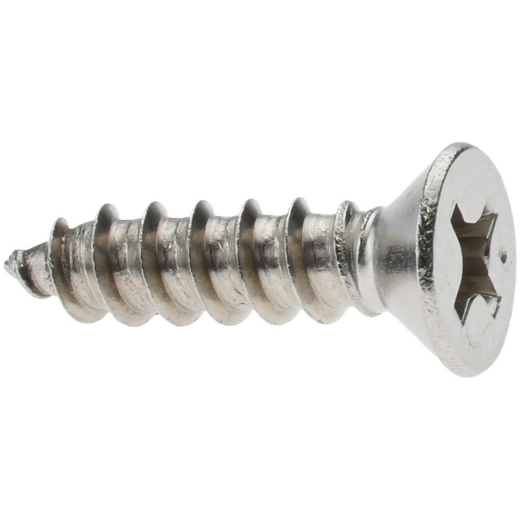 Value Collection R58005274 Sheet Metal Screw: #14, Flat Head, Phillips Image