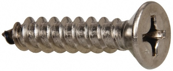 Value Collection R58005276 Sheet Metal Screw: #14, Flat Head, Phillips Image