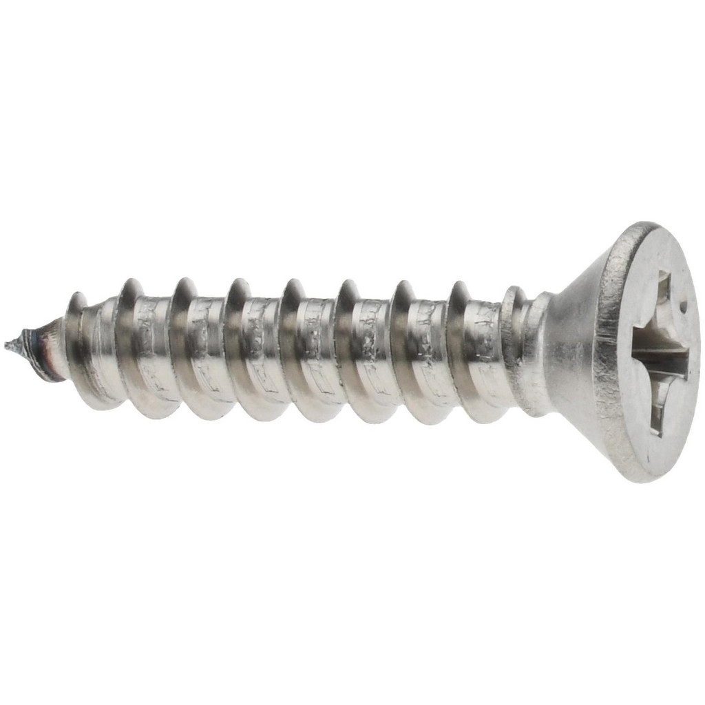 Value Collection R58005276 Sheet Metal Screw: #14, Flat Head, Phillips Image