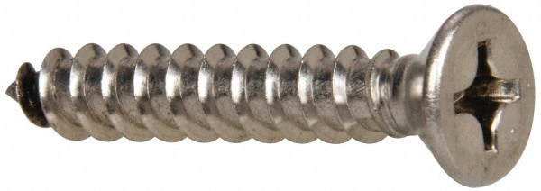 Value Collection R58005278 Sheet Metal Screw: #14, Flat Head, Phillips Image