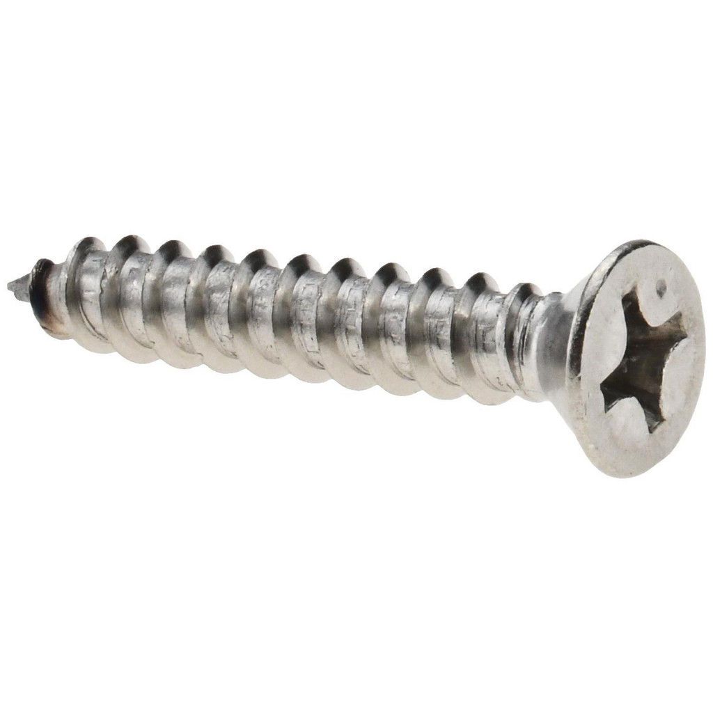 Value Collection R58005278 Sheet Metal Screw: #14, Flat Head, Phillips Image
