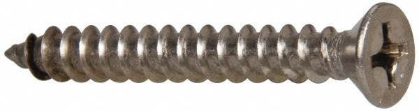 Value Collection R58005280 Sheet Metal Screw: #14, Flat Head, Phillips Image