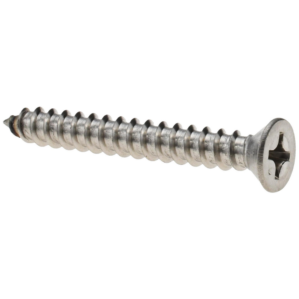 Value Collection R58005280 Sheet Metal Screw: #14, Flat Head, Phillips Image