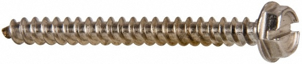 Value Collection 3TSTWH10200 Sheet Metal Screw: #10, Hex Washer Head, Slotted Image