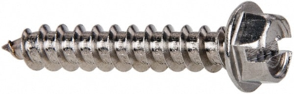 Value Collection R58005336 Sheet Metal Screw: #12, Hex Washer Head, Slotted Image