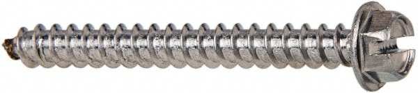 Value Collection R58005340 Sheet Metal Screw: #12, Hex Washer Head, Slotted Image