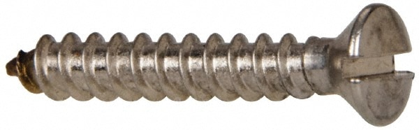 Value Collection R58005380 Sheet Metal Screw: #8, Oval Head, Slotted Image